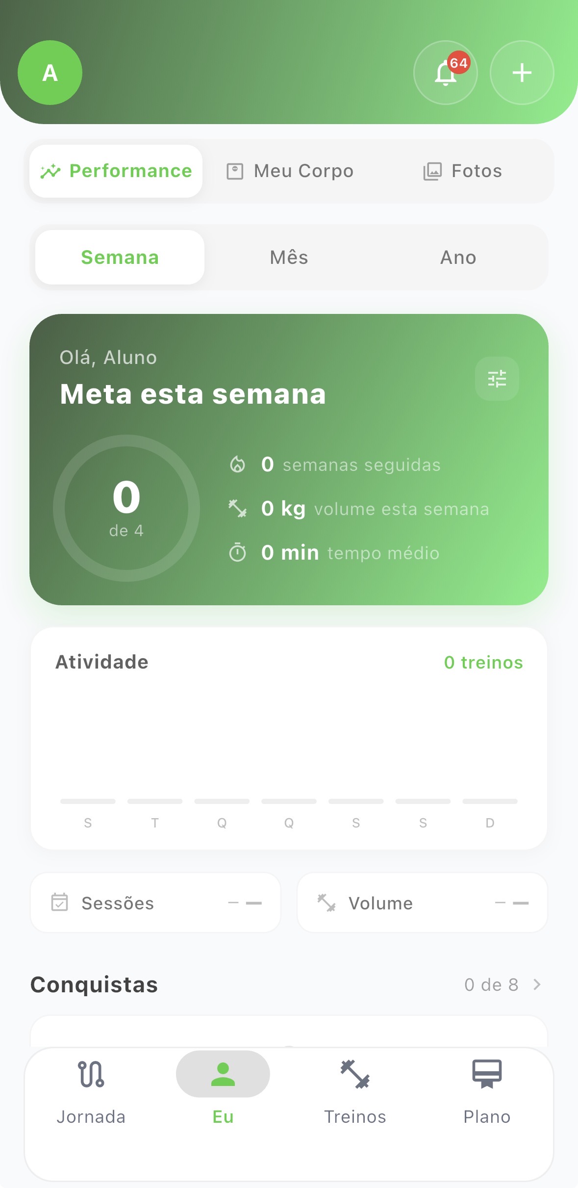 Personalização do app 4