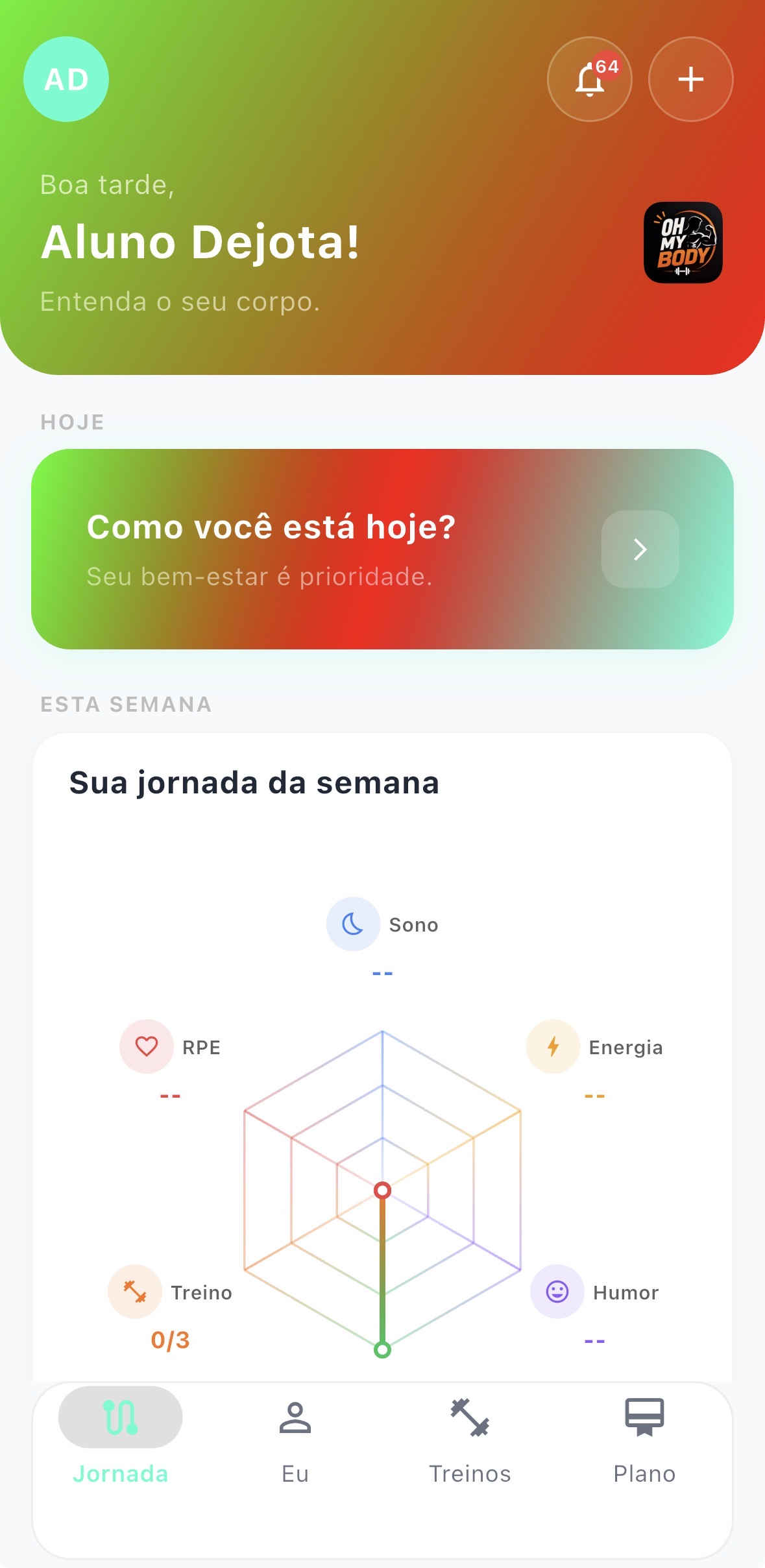 Personalização do app 5